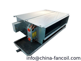 China Ceiling concealed duct fan coil unit with 304SS drain pan-600CFM supplier