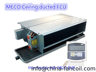 China Ceiling concealed duct fan coil unit with MOD BUS thermostat supplier