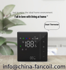 China smart wifi and Modbus thermostat contoller for fan coils supplier