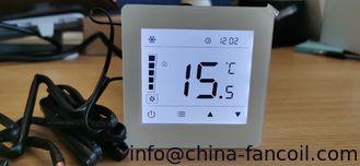 China Modbus thermostat controller with two temperature sensors supplier
