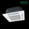 Chilled water 4 way ceiling concealed cassette type fan coil units-1200CFM 4 TUBE supplier