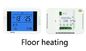 LCD screen back light Digital  thermostat for boilers floor heating supplier