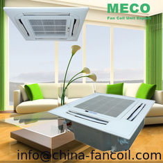 China Chilled water 4 way ceiling concealed cassette type fan coil units-1200CFM 4 TUBE supplier