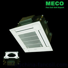 China Energy-saving DC motor 4 way cassette fan coil unit-1600CFM supplier