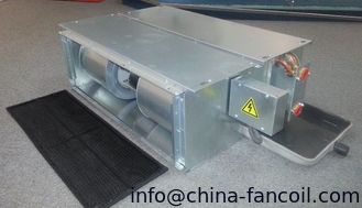 China Ceiling concealed duct fan coil unit with  stainless steel drain pan-200CFM supplier