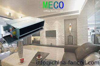 China water cooled ceiling concealed duct fan coil-1020m3/h supplier