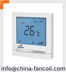China LCD Digital Thermostat for fan coil units and gas boilers DKT-H208 supplier