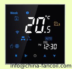 China Smart WIFI Thermostat  for fan coil units 2 pipe or 4 pipe system-Model TF-701/W supplier