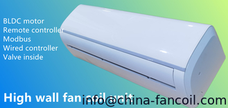 China 2 pipe wall mounted fan coil unit with DC motor and Modbus supplier