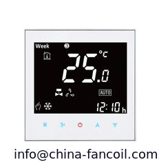 China Termostato WIFI app intelligente y Modbus RS485 para unidad de fan coil agua fría TF-704/W supplier