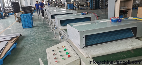 ceiing duct fan coil with ESP50Pa supplier