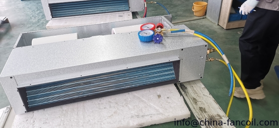 Ceiling concealed duct fan coil unit ESP50Pa supplier