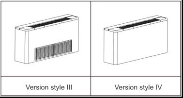 Chilled Water Horizontal and Vertical Fan Coils 1400CFM 2 tubes supplier