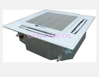 Water chilled Four way ceiling concealed cassette type fan coil units-1400CFM 4 TUBE supplier