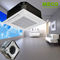 Chilled Water ceiling cassette Fan Coil Unit-200CFM with build in drain pump supplier