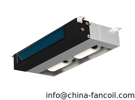 Ceiling concealed duct fan coil unit with DC motor supplier