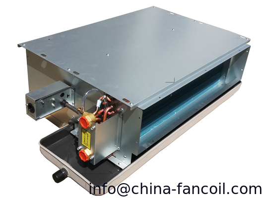 Ceiling concealed duct fan coil unit with DC motor supplier