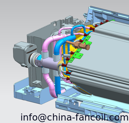 2 pipe wall mounted fan coil unit with EC motor supplier