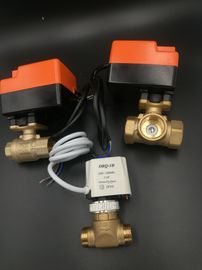 2 / 3 way electric motorized valve for fan coils supplier