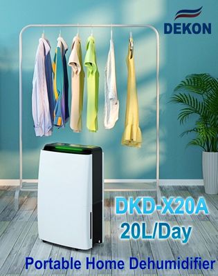 DKD-X20A 20L/Day Portable air dehumidifier and purifier with Anion generator touch control with 3.8L water tank supplier