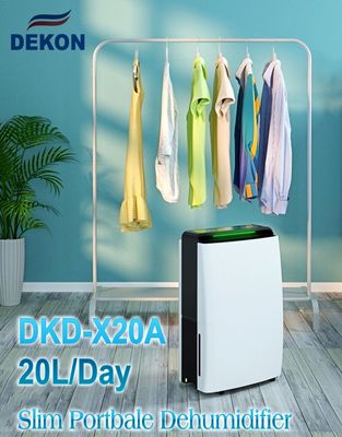 DKD-X20A 20L/Day Portable air dehumidifier and purifier with Anion generator touch control with 3.8L water tank supplier