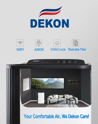 DKD-T23A Portable air dehumidifier and purifier with HEPA and Carbon filter touch control with 4.5L water tank supplier