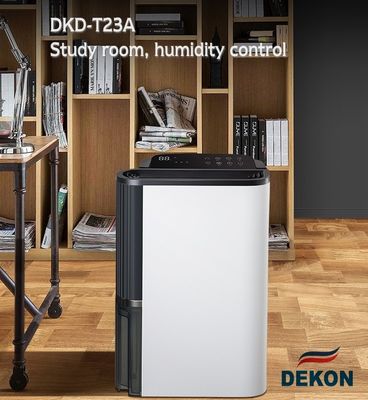 DKD-T23A Portable air dehumidifier and purifier with HEPA and Carbon filter touch control with 4.5L water tank supplier