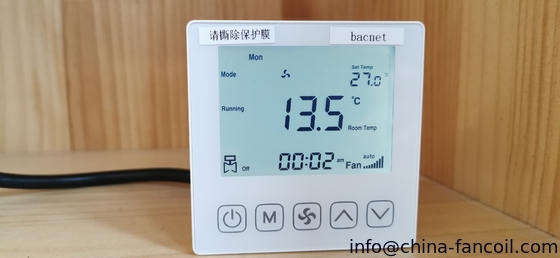 BACnet control for fan coil units with LCD Digital supplier