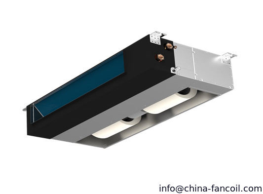 Ceiling concealed duct fan coil unit with DC motor supplier